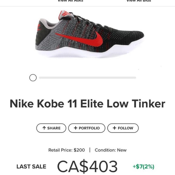 nike kobe 11 elite low “tinker” [7.5-8 womens] - Picture 8 of 8